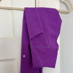 Lululemon Bright Purple Leggings